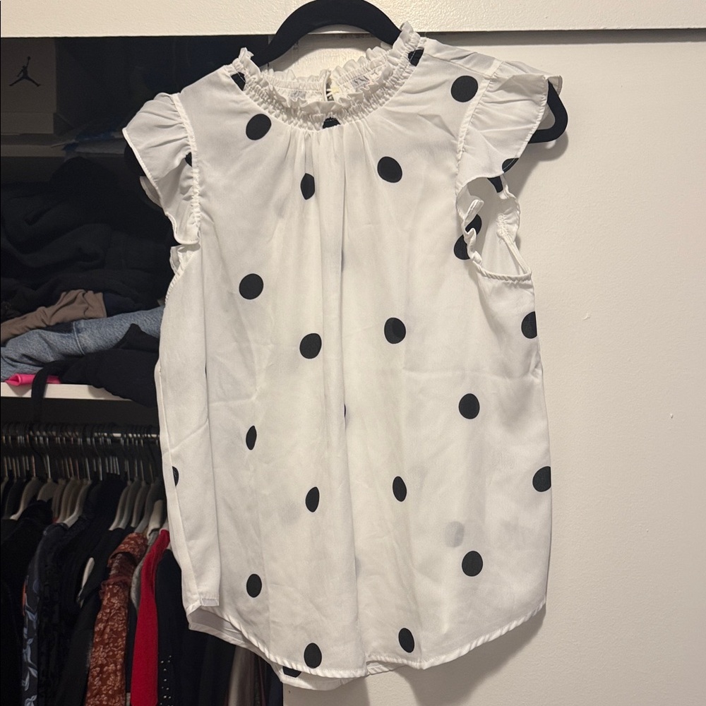 Tempted Los Angeles polka dot top